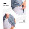 imageG Gradual Golf Skirts for Women Zipper Pockets High Waisted Skorts for Woman Tennis Athletic Workout Casual SummerGrey Tie Dye