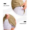 imageG Gradual Golf Skirts for Women Zipper Pockets High Waisted Skorts for Woman Tennis Athletic Workout Casual SummerKhaki