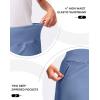 imageG Gradual Golf Skirts for Women Zipper Pockets High Waisted Skorts for Woman Tennis Athletic Workout Casual SummerLight Blue