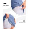 imageG Gradual Golf Skirts for Women Zipper Pockets High Waisted Skorts for Woman Tennis Athletic Workout Casual SummerLight Blue