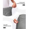 imageG Gradual Golf Skirts for Women Zipper Pockets High Waisted Skorts for Woman Tennis Athletic Workout Casual SummerLight Grey