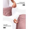 imageG Gradual Golf Skirts for Women Zipper Pockets High Waisted Skorts for Woman Tennis Athletic Workout Casual SummerLight Pink