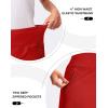 imageG Gradual Golf Skirts for Women Zipper Pockets High Waisted Skorts for Woman Tennis Athletic Workout Casual SummerRed