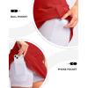 imageG Gradual Golf Skirts for Women Zipper Pockets High Waisted Skorts for Woman Tennis Athletic Workout Casual SummerRed