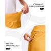 imageG Gradual Golf Skirts for Women Zipper Pockets High Waisted Skorts for Woman Tennis Athletic Workout Casual SummerYellow Orange