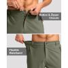 imageG Gradual Mens Hiking Cargo Shorts with 4 Zipper Pockets 9quot Quick Dry Lightweight Casual Work Shorts for Men Golf FishingGrey Sage