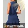 imageG Gradual Tennis Dress for Women Golf Outfits with Shorts and Pockets Sleeveless Active Exercise Athletic Dresses for WomenBlue