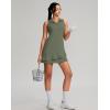 imageG Gradual Tennis Dress for Women Golf Outfits with Shorts and Pockets Sleeveless Active Exercise Athletic Dresses for WomenSage Green