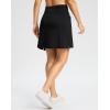 imageG Gradual Womens 18quot Golf Skorts Skirts with 3 Pockets High Waisted Athletic Skorts for Women Stretchy Tennis SkirtsBlack