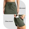 imageG Gradual Womens 18quot Golf Skorts Skirts with 3 Pockets High Waisted Athletic Skorts for Women Stretchy Tennis SkirtsSage Green