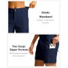 imageG Gradual Womens 7quot Hiking Cargo Shorts Quick Dry Lightweight Golf Outdoor Work Summer Travel Shorts with PocketsNavy Blue