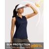 imageG Gradual Womens Golf Shirt Sleeveless Lightweight V Neck Tennis Polo Shirts with Collar Quick Dry Athletic Tops for WomenNavy