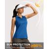 imageG Gradual Womens Golf Shirt Sleeveless Lightweight V Neck Tennis Polo Shirts with Collar Quick Dry Athletic Tops for WomenRoyal Blue