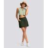 imageG Gradual Womens Skort 5 Pockets Cargo Skirt Golf Skirts Skorts for Women Casual Summer HikingArmy Green