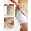 imageG Gradual Womens Skort 5 Pockets Cargo Skirt Golf Skirts Skorts for Women Casual Summer HikingKhaki