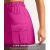 imageG Gradual Womens Skort 5 Pockets Cargo Skirt Golf Skirts Skorts for Women Casual Summer HikingRose