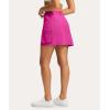 imageG Gradual Womens Skort 5 Pockets Cargo Skirt Golf Skirts Skorts for Women Casual Summer HikingRose
