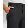 imageMens Golf Pants  30quot32quot34quot Slim Fit Stretch Lightweight Dress Pants for Men with Zipper Pockets Casual WorkBlackW34 L32