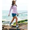imageWomens UPF 50 Sun Shirts Long Sleeve UV Protection Rash Guard Lightweight Quick Dry Workout Hiking Tops for WomenLight Purple