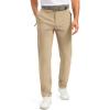 imageMens Golf Pants  30quot32quot34quot Slim Fit Stretch Lightweight Dress Pants for Men with Zipper Pockets Casual WorkLight KhakiW34 L30