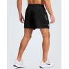 imageG Gradual Mens Gym Shorts 5quot7quot10quot with Zipper Pockets Basketball Athletic Mesh Quick Dry Shorts for Workout Running TennisBlack
