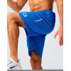 imageG Gradual Mens Gym Shorts 5quot7quot10quot with Zipper Pockets Basketball Athletic Mesh Quick Dry Shorts for Workout Running TennisBlue