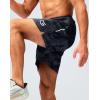 imageG Gradual Mens Gym Shorts 5quot7quot10quot with Zipper Pockets Basketball Athletic Mesh Quick Dry Shorts for Workout Running TennisCamo Black