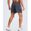 imageG Gradual Mens Gym Shorts 5quot7quot10quot with Zipper Pockets Basketball Athletic Mesh Quick Dry Shorts for Workout Running TennisDark Grey