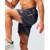imageG Gradual Mens Gym Shorts 5quot7quot10quot with Zipper Pockets Basketball Athletic Mesh Quick Dry Shorts for Workout Running TennisDark Grey