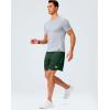 imageG Gradual Mens Gym Shorts 5quot7quot10quot with Zipper Pockets Basketball Athletic Mesh Quick Dry Shorts for Workout Running TennisDark Olive