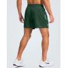 imageG Gradual Mens Gym Shorts 5quot7quot10quot with Zipper Pockets Basketball Athletic Mesh Quick Dry Shorts for Workout Running TennisDark Olive