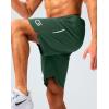imageG Gradual Mens Gym Shorts 5quot7quot10quot with Zipper Pockets Basketball Athletic Mesh Quick Dry Shorts for Workout Running TennisDark Olive