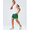 imageG Gradual Mens Gym Shorts 5quot7quot10quot with Zipper Pockets Basketball Athletic Mesh Quick Dry Shorts for Workout Running TennisForest Green