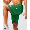 imageG Gradual Mens Gym Shorts 5quot7quot10quot with Zipper Pockets Basketball Athletic Mesh Quick Dry Shorts for Workout Running TennisForest Green