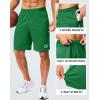imageG Gradual Mens Gym Shorts 5quot7quot10quot with Zipper Pockets Basketball Athletic Mesh Quick Dry Shorts for Workout Running TennisForest Green