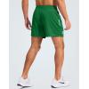 imageG Gradual Mens Gym Shorts 5quot7quot10quot with Zipper Pockets Basketball Athletic Mesh Quick Dry Shorts for Workout Running TennisForest Green