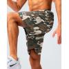 imageG Gradual Mens Gym Shorts 5quot7quot10quot with Zipper Pockets Basketball Athletic Mesh Quick Dry Shorts for Workout Running TennisGreen Camo