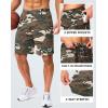 imageG Gradual Mens Gym Shorts 5quot7quot10quot with Zipper Pockets Basketball Athletic Mesh Quick Dry Shorts for Workout Running TennisGreen Camo