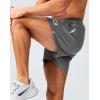 imageG Gradual Mens Gym Shorts 5quot7quot10quot with Zipper Pockets Basketball Athletic Mesh Quick Dry Shorts for Workout Running TennisGrey