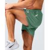 imageG Gradual Mens Gym Shorts 5quot7quot10quot with Zipper Pockets Basketball Athletic Mesh Quick Dry Shorts for Workout Running TennisIce Green