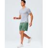imageG Gradual Mens Gym Shorts 5quot7quot10quot with Zipper Pockets Basketball Athletic Mesh Quick Dry Shorts for Workout Running TennisIce Green