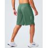 imageG Gradual Mens Gym Shorts 5quot7quot10quot with Zipper Pockets Basketball Athletic Mesh Quick Dry Shorts for Workout Running TennisIce Green