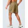 imageG Gradual Mens Gym Shorts 5quot7quot10quot with Zipper Pockets Basketball Athletic Mesh Quick Dry Shorts for Workout Running TennisLight Khaki