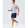 imageG Gradual Mens Gym Shorts 5quot7quot10quot with Zipper Pockets Basketball Athletic Mesh Quick Dry Shorts for Workout Running TennisNavy