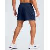 imageG Gradual Mens Gym Shorts 5quot7quot10quot with Zipper Pockets Basketball Athletic Mesh Quick Dry Shorts for Workout Running TennisNavy