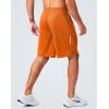 imageG Gradual Mens Gym Shorts 5quot7quot10quot with Zipper Pockets Basketball Athletic Mesh Quick Dry Shorts for Workout Running TennisOrange