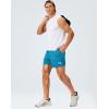 imageG Gradual Mens Gym Shorts 5quot7quot10quot with Zipper Pockets Basketball Athletic Mesh Quick Dry Shorts for Workout Running TennisVivid Blue