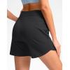 imageG Gradual Womens 5quot Athletic Running Shorts with Zip Pockets Stretchy Quick Dry High Waisted for Workout Gym HikingBlack