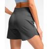imageG Gradual Womens 5quot Athletic Running Shorts with Zip Pockets Stretchy Quick Dry High Waisted for Workout Gym HikingCharcoal