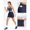 imageG Gradual Womens 5quot Athletic Running Shorts with Zip Pockets Stretchy Quick Dry High Waisted for Workout Gym HikingNavy